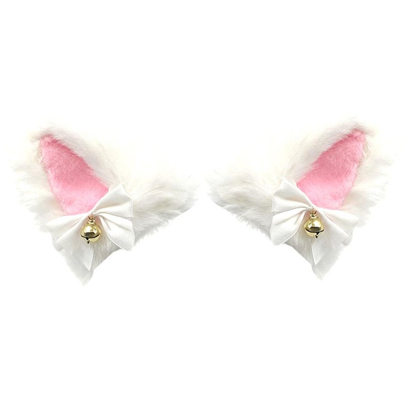 Helmet decorations, cat ears, motorcycle/electric bike female rider plush ear accessories, ski helmet detachable